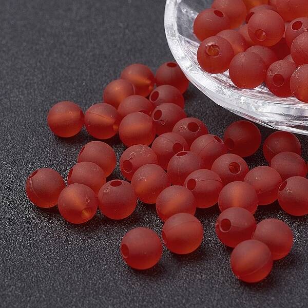 Transparent Acrylic Beads