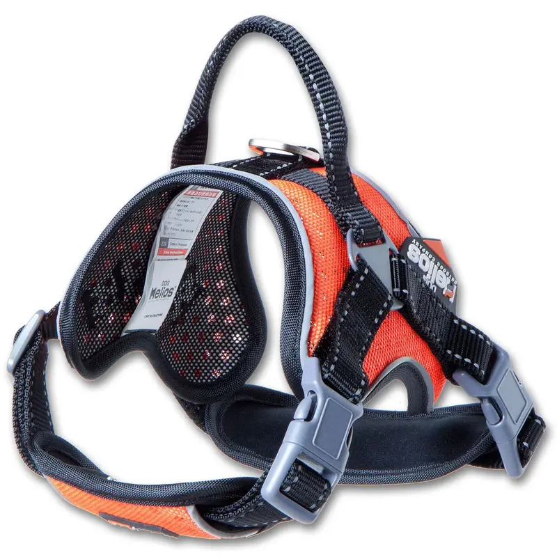 Dog Helios® Scorpion Sporty Dog Harness - Black - Large