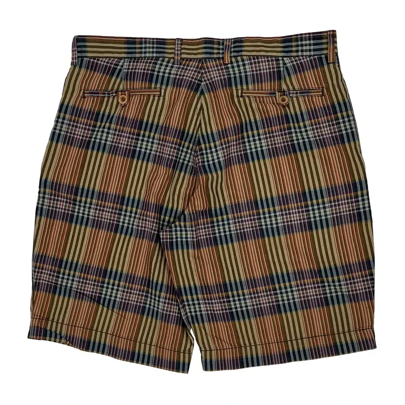Polo By Ralph Lauren Checked Shorts - 34W 10L Multicoloured Cotton | Size: 34″ waist