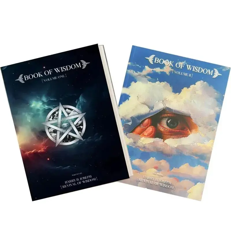 Revival of Wisdom Book of Wisdom Volume 1&2 Paperbook Soft Cover Regular Edition English Spiritual Guidance Guide to Awakenin...