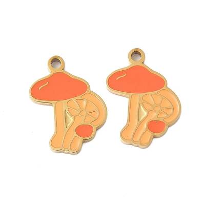 304 Stainless Steel Enamel Pendants