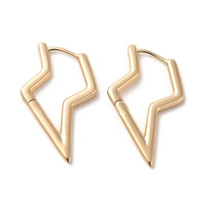 Brass Hoop Earrings