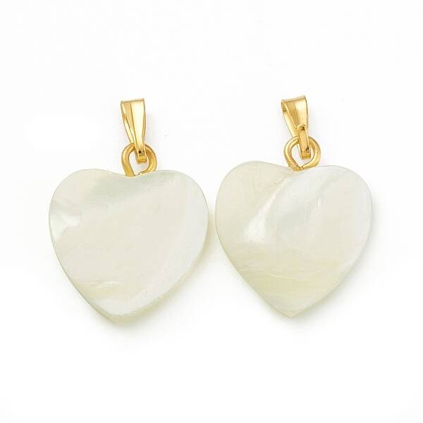 Natural Trochid Shell/Trochus Shell Pendants