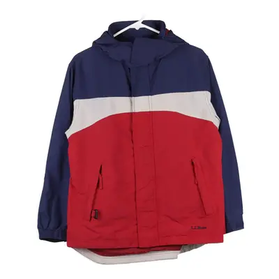 Age 12-13 L.L.Bean Jacket - Large Block Colour Nylon