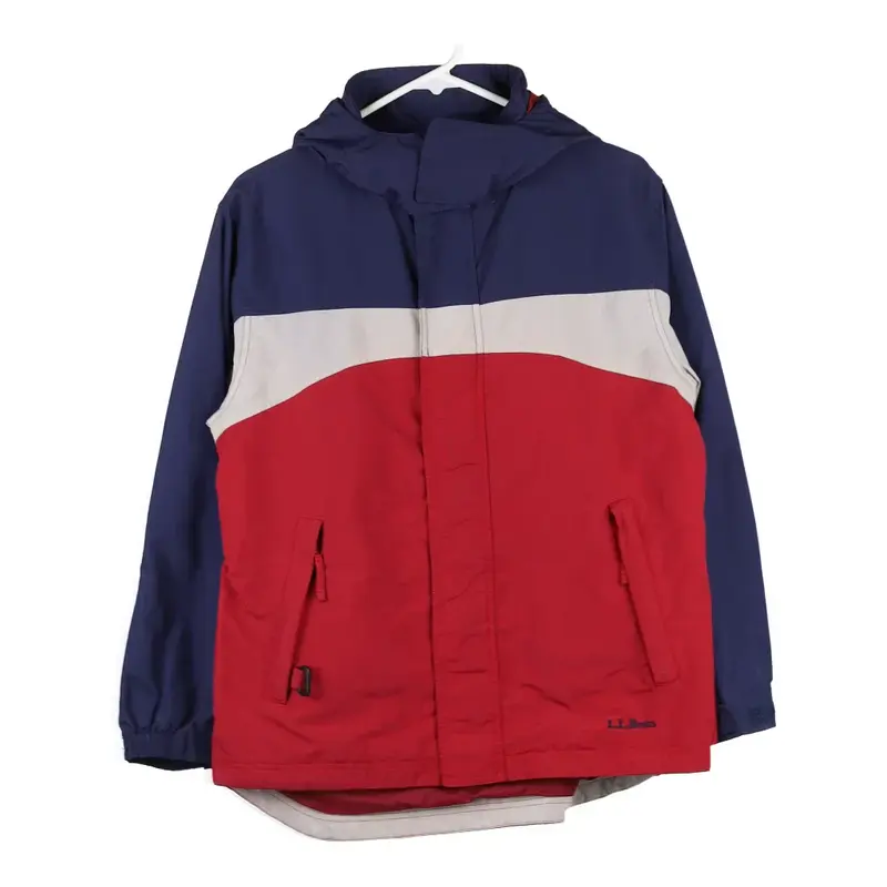 Age 12-13 L.L.Bean Jacket - Large Block Colour Nylon