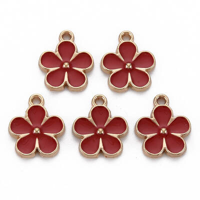 Alloy Enamel Pendants