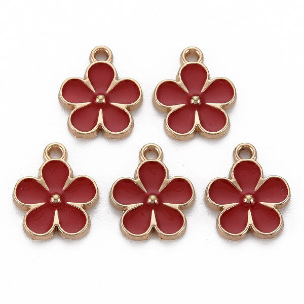 Alloy Enamel Pendants