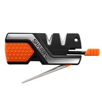 SHARPAL 101N 6-In-1 Pocket Knife Sharpener & Survival Tool, with Fire Starter Ferro Rod, Whistle & Diamond Sharpening Rod, Qu...