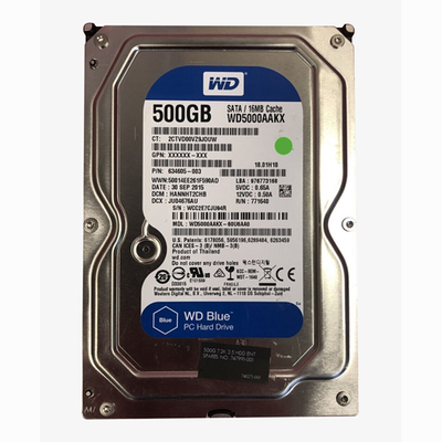 747991-001 HP 500GB 6Gb/s SATA 7200 3.5-inch 32MB Hard Drive