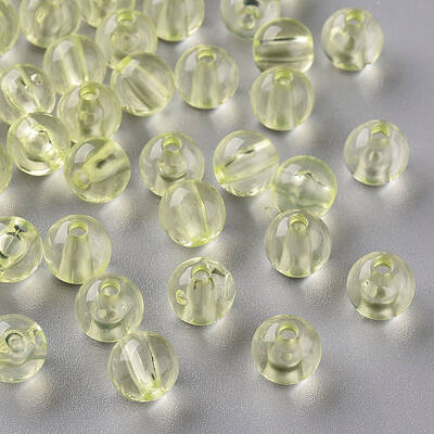 Transparent Acrylic Beads