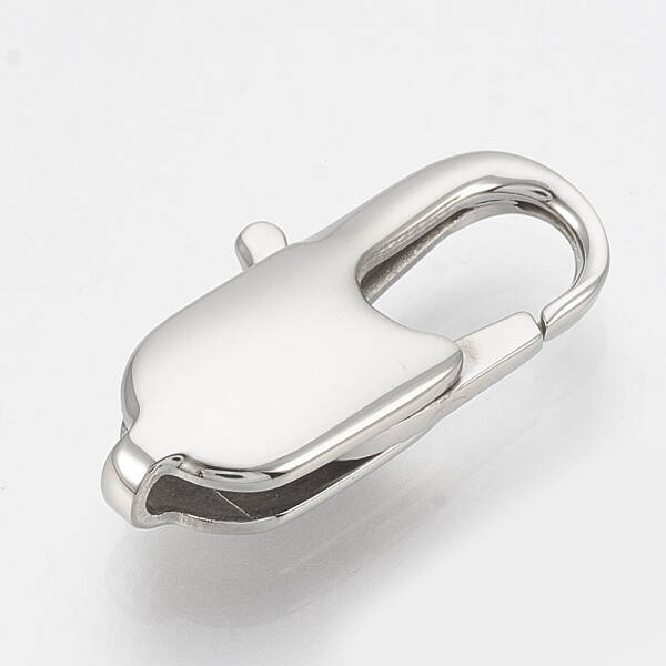 Tarnish Resistant 304 Stainless Steel Lobster Claw Clasps
