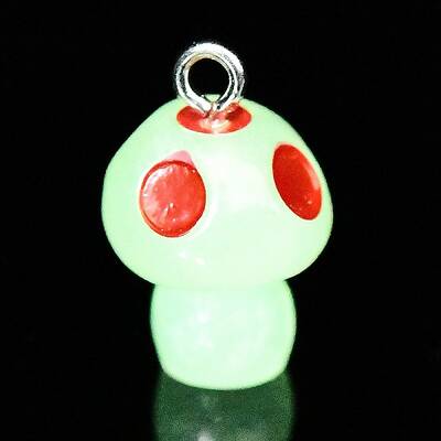 Spray Painted Luminous Resin Pendants