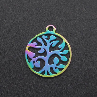 Ion Plating(IP) 201 Stainless Steel Pendants