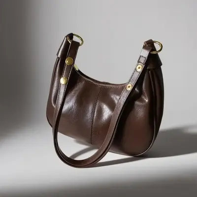 Women's 2025 Simple Solid Color Zipper Shoulder Purse, Versatile Underarm Bag, All-match Hobo Bag for Daily, Bags for Women ,...