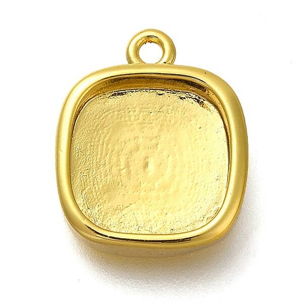 Rack Plating Brass Pendant Cabochon Settings