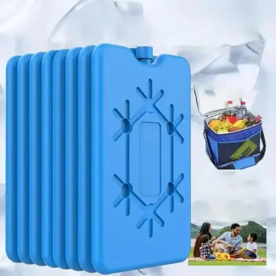 Reusable Lunch Box Ice Pack, Portable Ultra-lightweight Freezer Bag, Long-lasting Mini Fridges Refrigeration Tool for Outdoor...