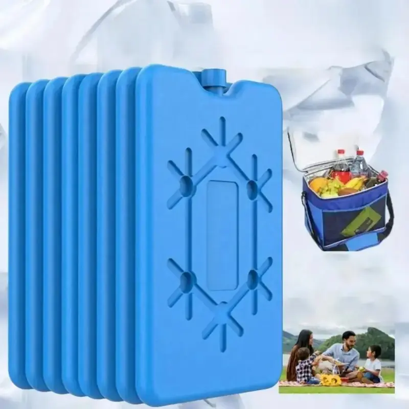 Reusable Lunch Box Ice Pack, Portable Ultra-lightweight Freezer Bag, Long-lasting Mini Fridges Refrigeration Tool for Outdoor...