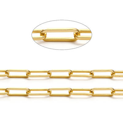Brass Paperclip Chains