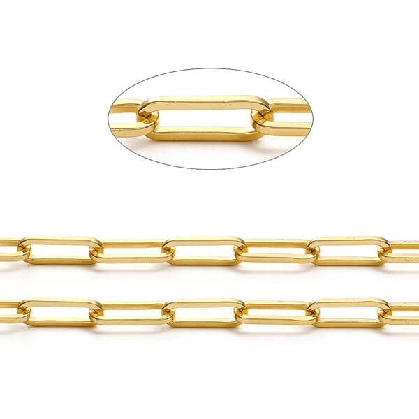 Brass Paperclip Chains