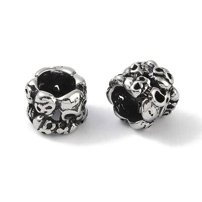 316 Surgical Stainless Steel European Beads