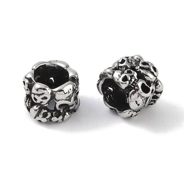 316 Surgical Stainless Steel European Beads