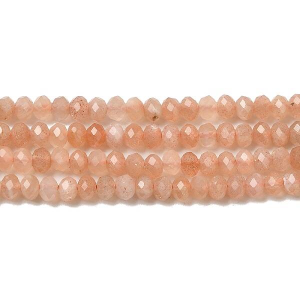 Natural Sunstone Beads Strands