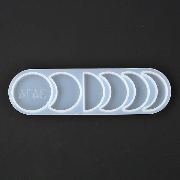 Phases of the Moon Silicone Molds
