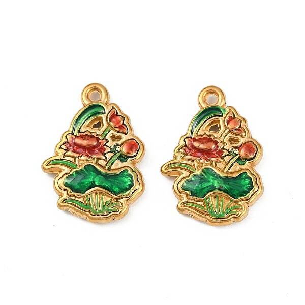 304 Stainless Steel Enamel Pendants