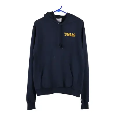 THMS 2016 Champion Hoodie - Small Navy Cotton Blend
