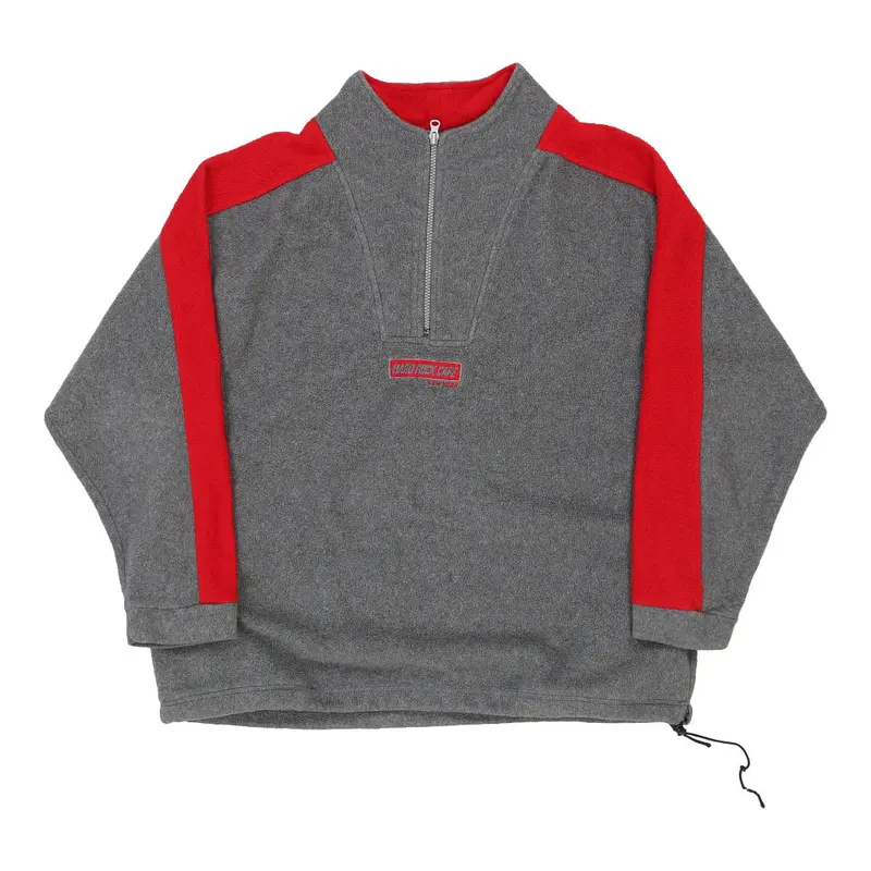 New York Hard Rock Cafe Fleece - 2XL Grey Polyester