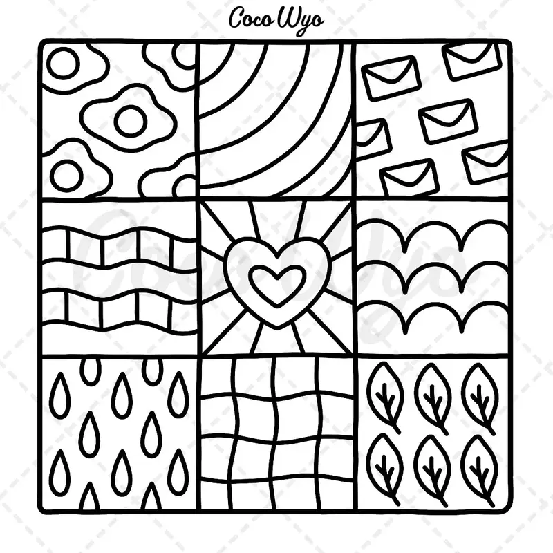 Comfy Patterns: Coloring Book for Adults and Kids, Bold and Easy, Simple and Big Designs for Relaxation Featuring Lovely Cozy...