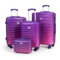 4-Piece Luggage Set Expandable Hard Shell Suitcase with Extension (12/20/24/28Inch) with Durable Spinner Wheels High Quality ...