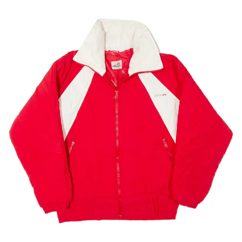 ELLESSE Coat Red 90s Womens M
