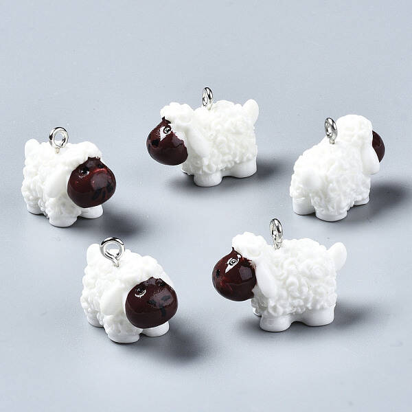 Opaque Resin Pendants