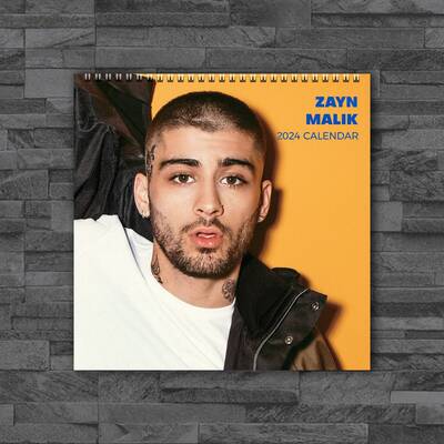 Zayn Malik 2024 Calendar, Celebrity Calendar, Zayn Malik 2024 Wall Calendar