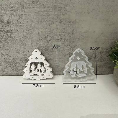 DIY Christmas Theme Decoration Silicone Molds