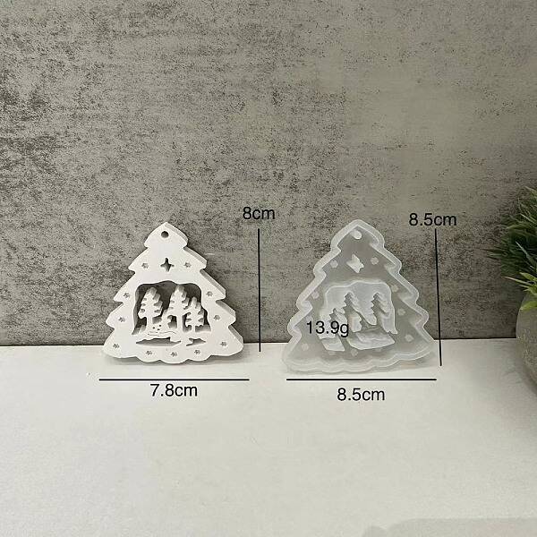 DIY Christmas Theme Decoration Silicone Molds