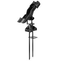 Fishing Rod Holder for Bank Fishing, Fishing Pole Holders for Ground Beach , Bank Fishing Rod Rack Stand, 360 Degree Adjustab...