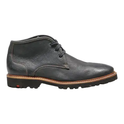 LLOYD Desert Boots Black Leather Mens UK 8