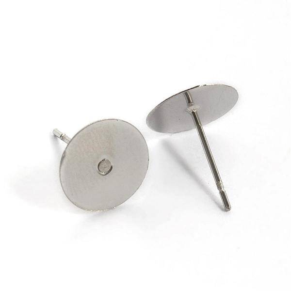 Tarnish Resistant 304 Stainless Steel Stud Earring Settings
