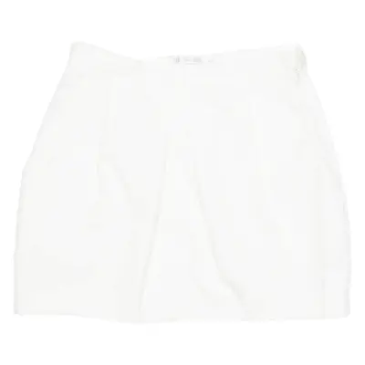 ZARA Womens Mini Skirt White Short S