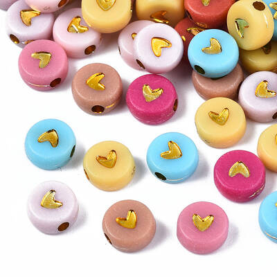 Opaque Acrylic Beads