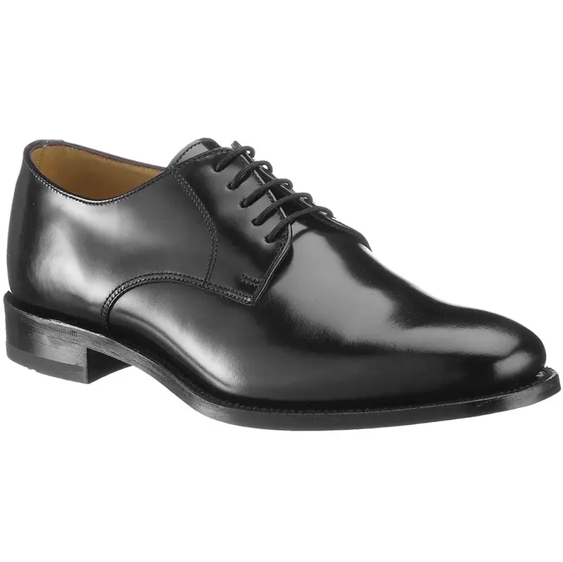 Loake 205 Leather Men's Lace Up Shoes - Black - Size:US 11.5 Men