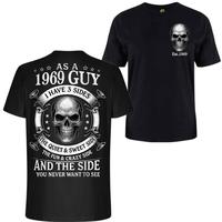 Custom Est.1969 Guy I Have Three Sides GenX 2 Side Shirt, Fashion Full Colors, Sizes, For Men, Women