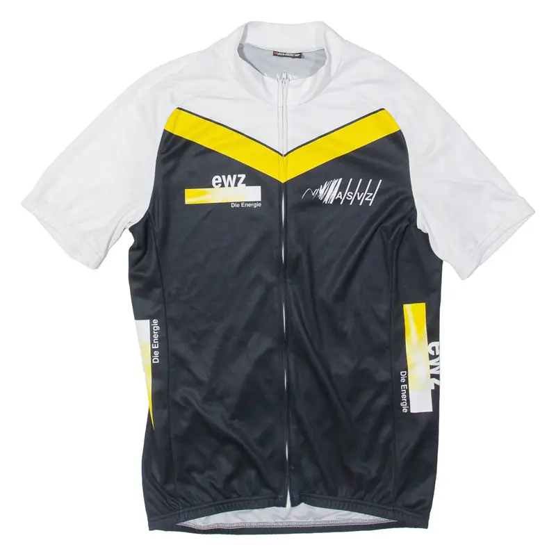 CUORE Full Zip Cycling Mens Jersey Black M