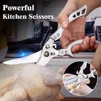 1Pc,Kitchen Scissors,Meat and Bones Cutter,Cooking Utensils,Stainless Steel Shears,Kitchen Tools,Suitable for Cutting Bones,K...