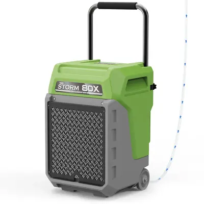 AlorAir® Wholesale Package of Storm 80X Commercial Dehumidifier with Pump - Green