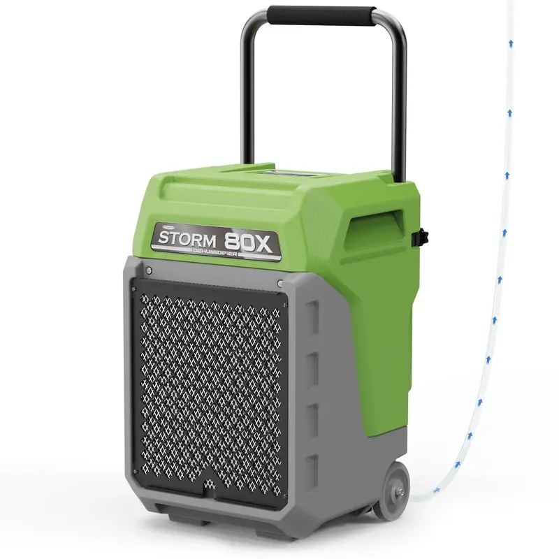 AlorAir® Wholesale Package of Storm 80X Commercial Dehumidifier with Pump - Green