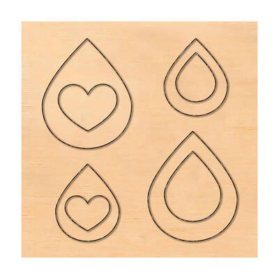 Geometric Wood Cutting Dies