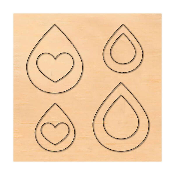 Geometric Wood Cutting Dies